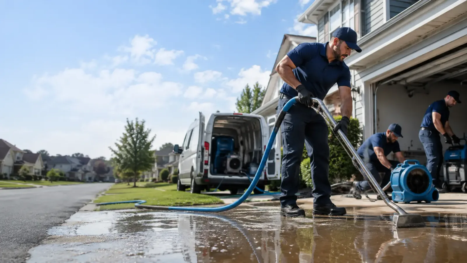 Flood Damage Restoration in New Weston, OH